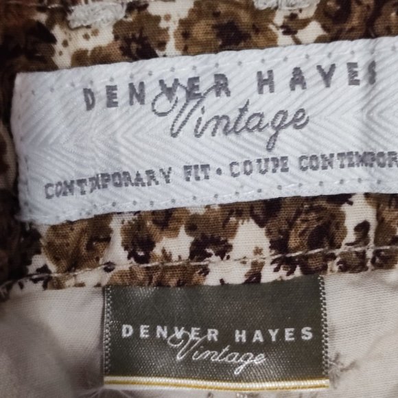 Denver Hayes Vintage cream short women's size 8 - Picture 6 of 7